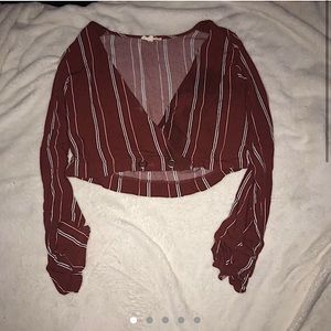 Long Sleeve Crop Top